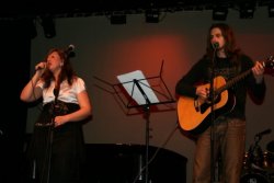 Konserten på Milepelen 21.03.09: Stian og Helene Andersen
